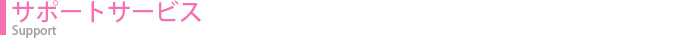 サポートサービス